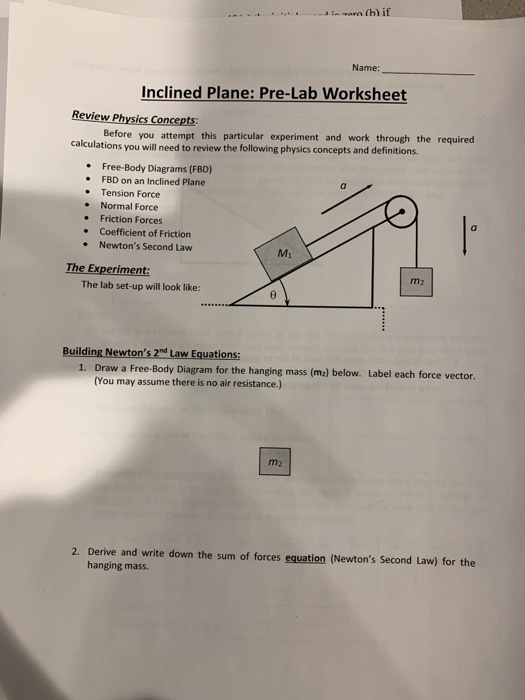 solved-name-inclined-plane-pre-lab-worksheet-review-chegg