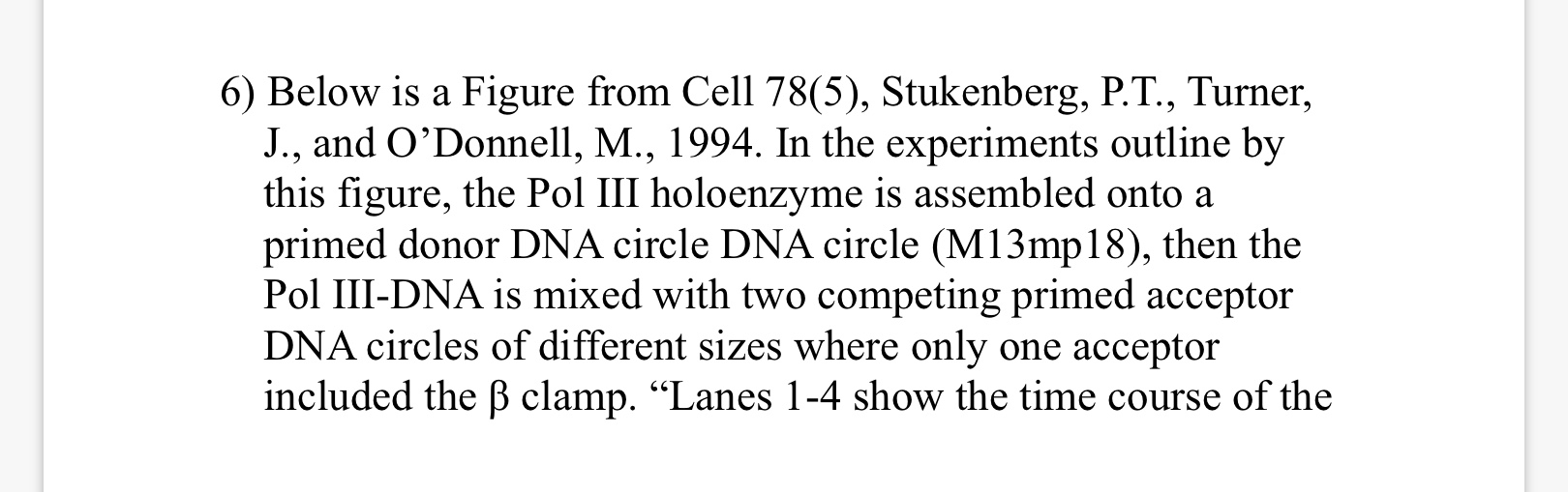 6 Below Is A Figure From Cell 78 5 Stukenberg Chegg Com