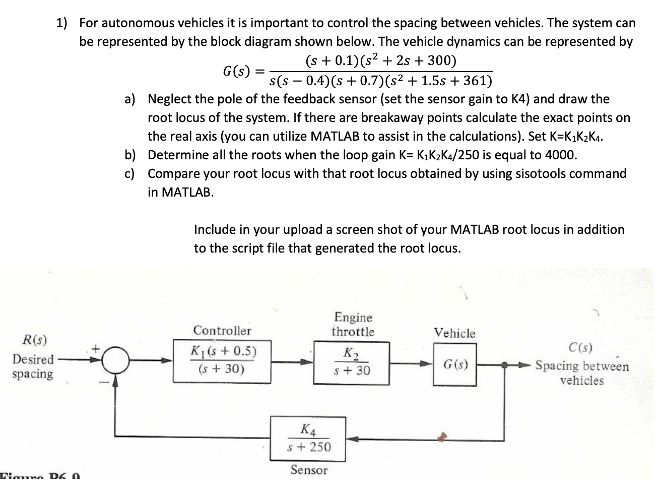 Solved For autonomous vehicles it is important to control | Chegg.com