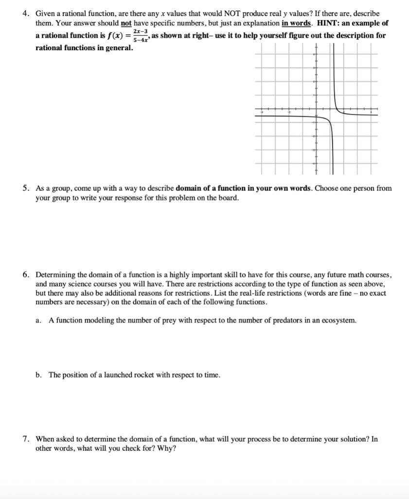 finding domain and range of a polynomial function