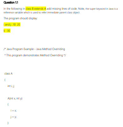 Solved Please Answer Question 1.1 , 1.2 , 1.3 Question 2.1 | Chegg.com