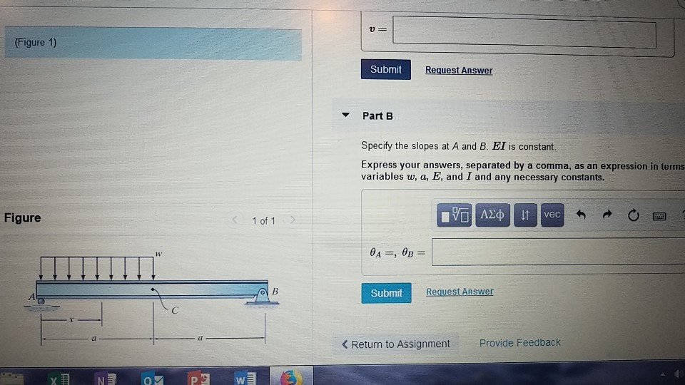 Solved Figure 1) Submit Request Answer Part B Specify the | Chegg.com