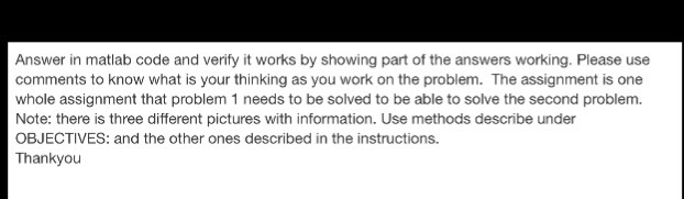 Please answer In matlab code. I posted this question | Chegg.com