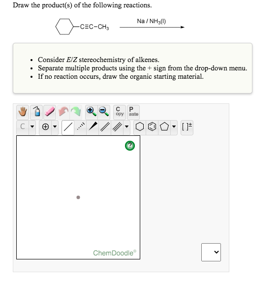 Solved Draw the product(s) of the following reactions.