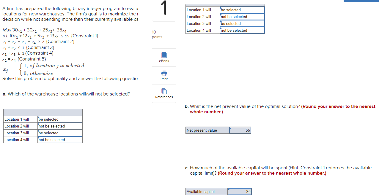 Solved A Firm Has Prepared The Following Binary Integer 0055