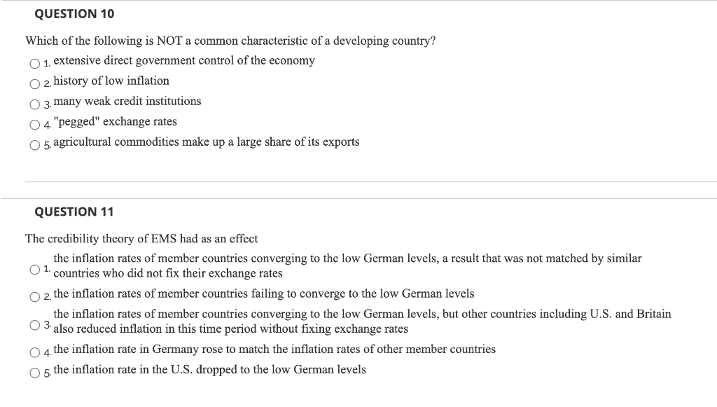 Solved QUESTION 10 Which of the following is NOT a common | Chegg.com