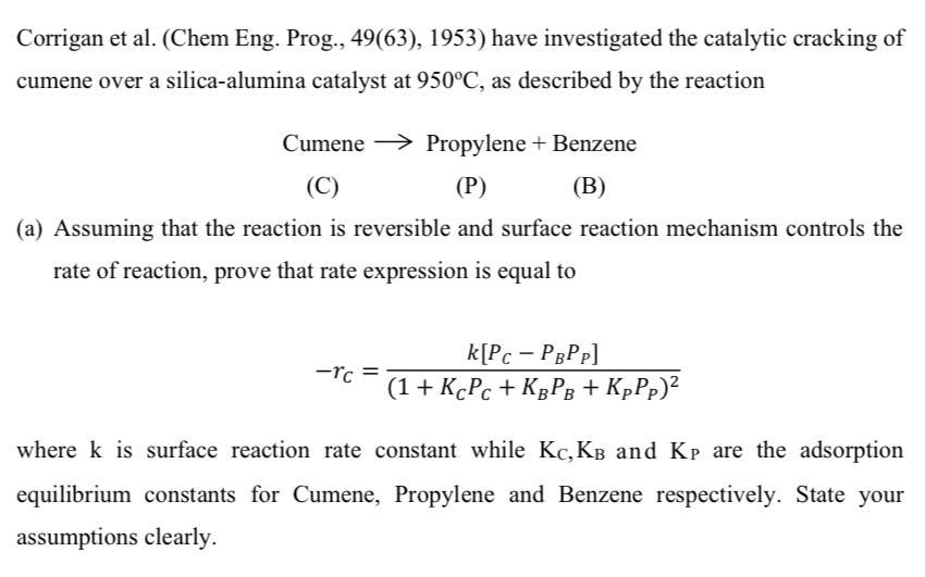 QUESTION 1 b This Reaction Was Carried Out In A Chegg