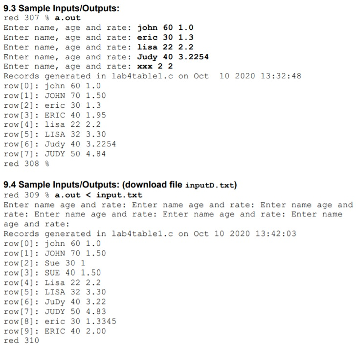 2 Part Question Part 1: Write an ANSI-C program that | Chegg.com