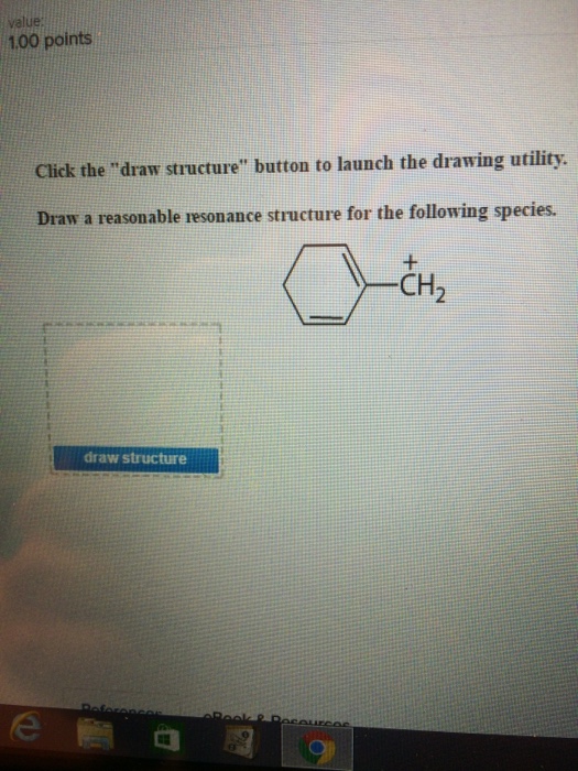 Solved Draw a reasonable resonance structure for the