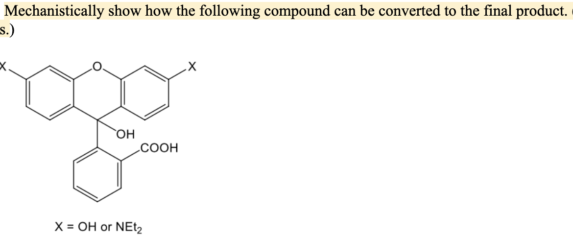 Solved Mechanistically show how the following compound can | Chegg.com