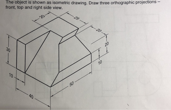Isometric vs Orthographic Drawings - YouTube