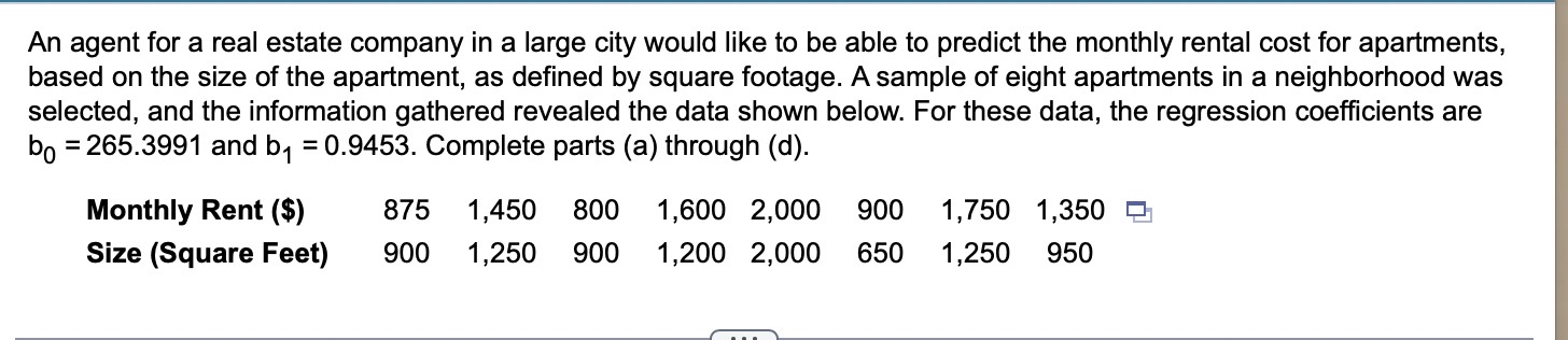 determine the coefficient of determination r squared and interpret its meaning