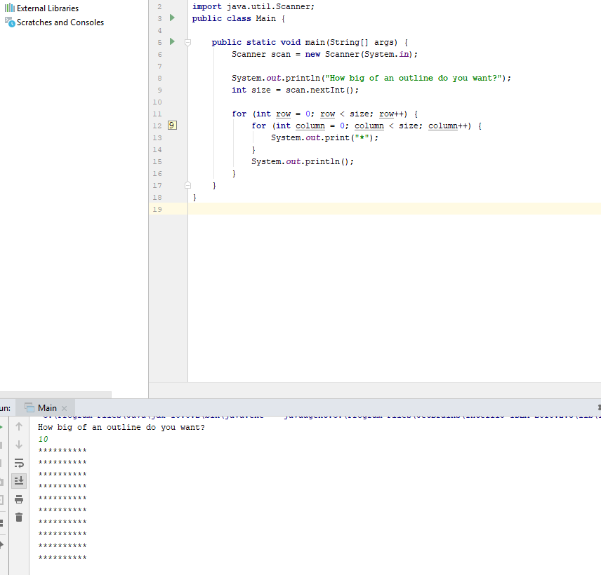 Solved How do I just create the outline of an asterisk box | Chegg.com