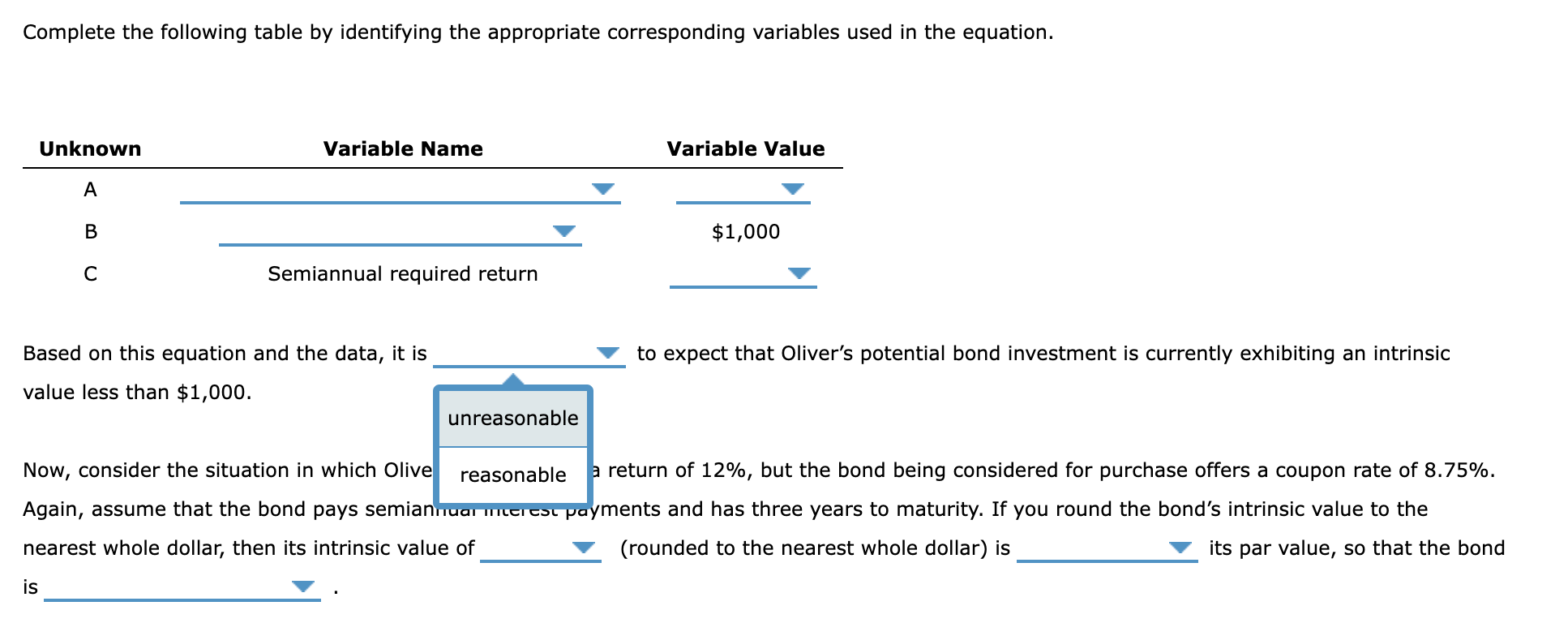 Solved 6. Bond valuation The process of bond valuation is | Chegg.com
