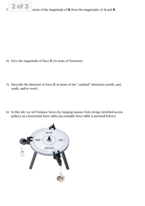 GENERAL PHYSICS EXP- 4 PRELAB COLLIN PRE-LAB | Chegg.com