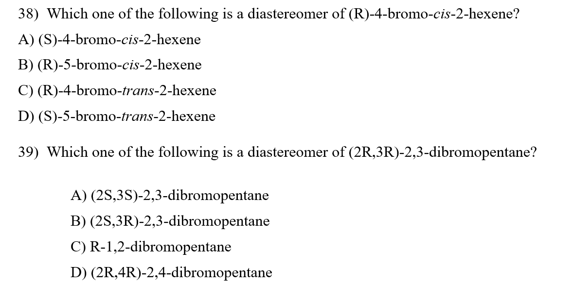 R 4 Bromo Cis 2 Hexene