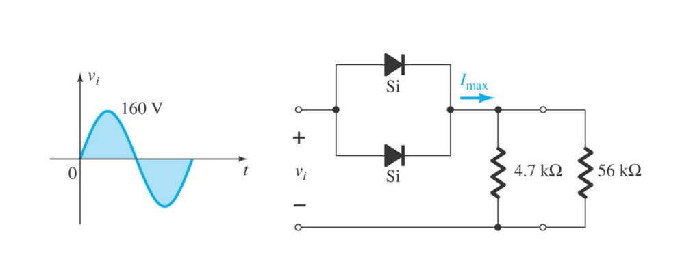 Solved Given Pmax=14mW for each diode in the figure | Chegg.com