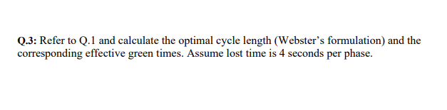 Q.3: Refer to Q. 1 ﻿and calculate the optimal cycle | Chegg.com