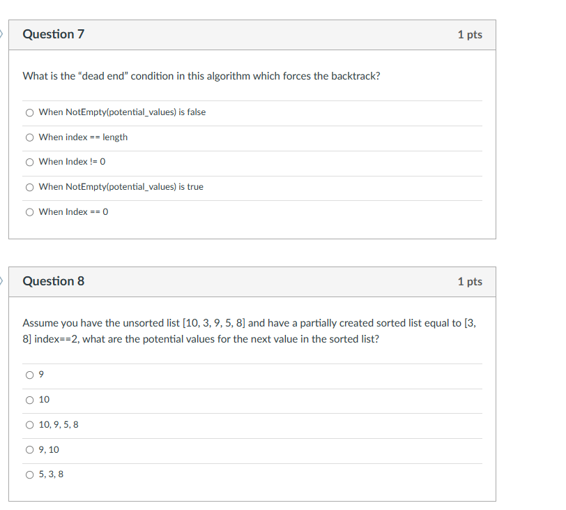 Solved what manner is a statespace tree for a backtracking