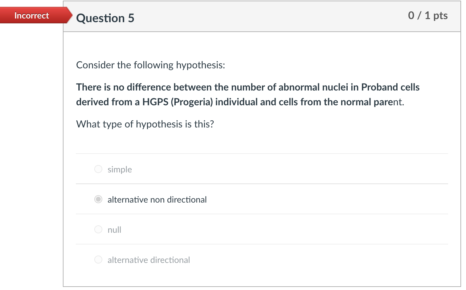 Solved Incorrect Question 4 0 / 1 pts Consider the same | Chegg.com