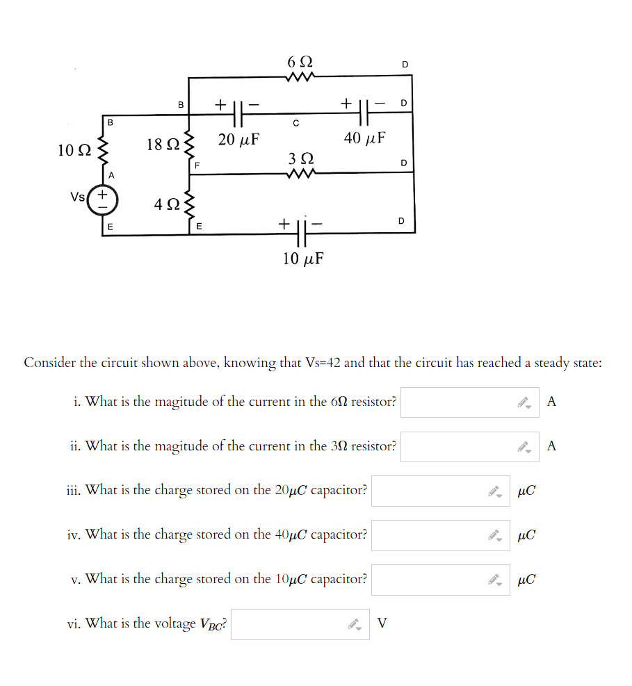 [Solved]: Solve this circuit, please. Consider the circui