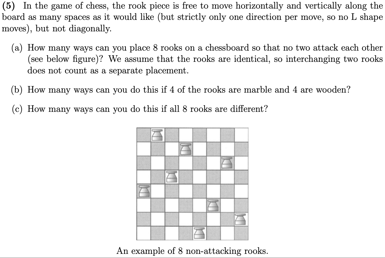 Rooks on a chessboard - Problems - Eolymp