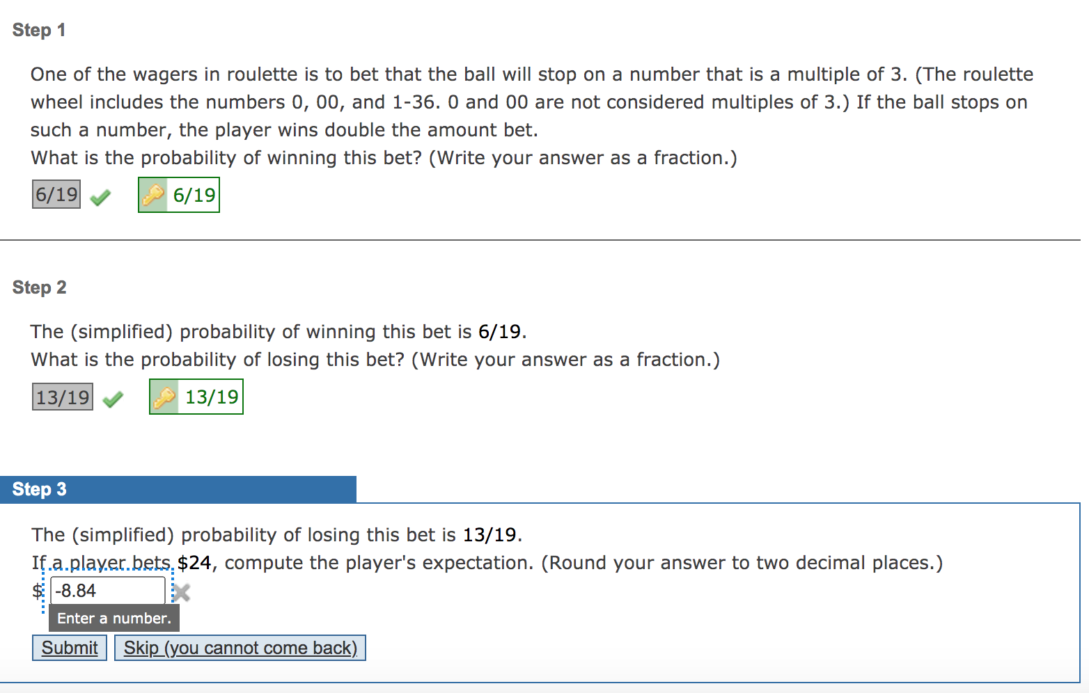 solved-step-1-one-of-the-wagers-in-roulette-is-to-bet-that-chegg