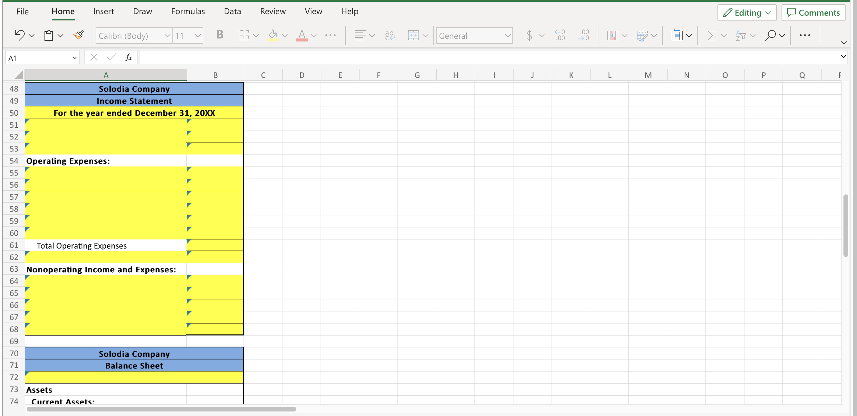 File Home Insert Draw Formulas Data Review View Help | Chegg.com