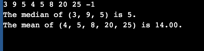 Solved Need help fixing my C++ program, the mean is | Chegg.com