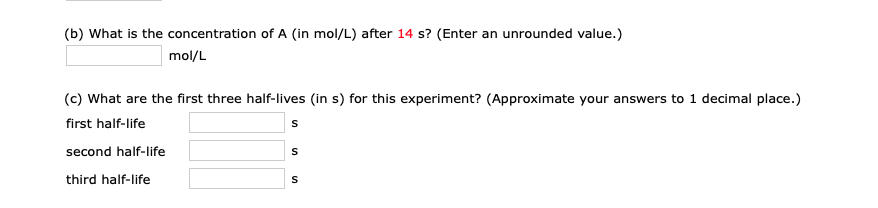 Solved Experimental data for the reaction A + 2B + C have | Chegg.com
