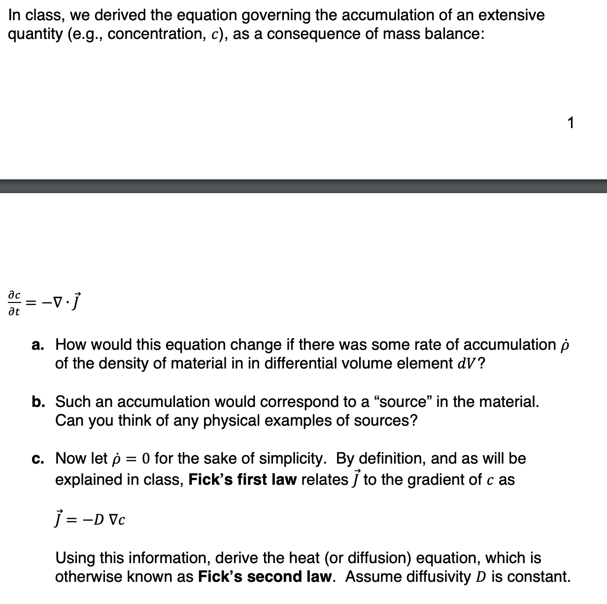Solved The equation governing the accumulation of an | Chegg.com