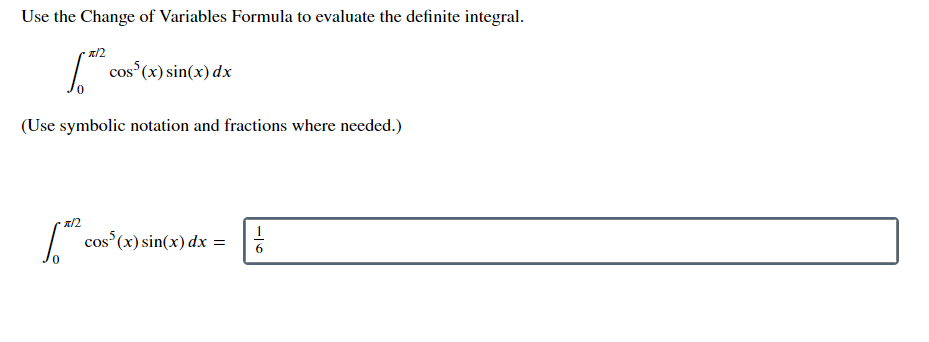 Solved Use the Change of Variables Formula to evaluate the | Chegg.com