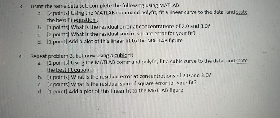 Solved Please post matlab code and graphs. I have posted the | Chegg.com