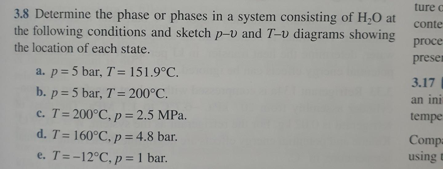 Solved 3.8 Determine the phase or phases in a system | Chegg.com