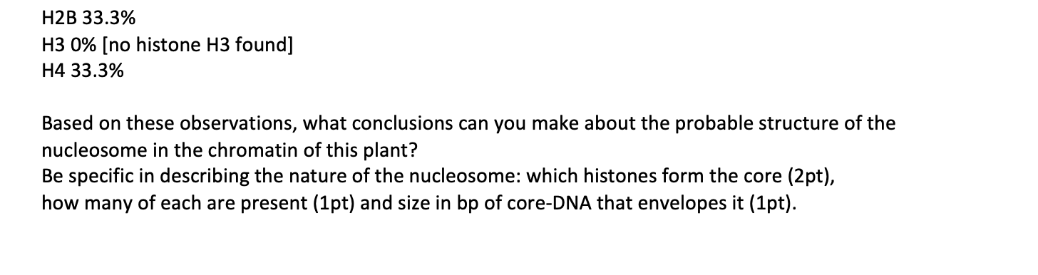 Solved Question 2. [5 points total] You isolate nuclei from | Chegg.com