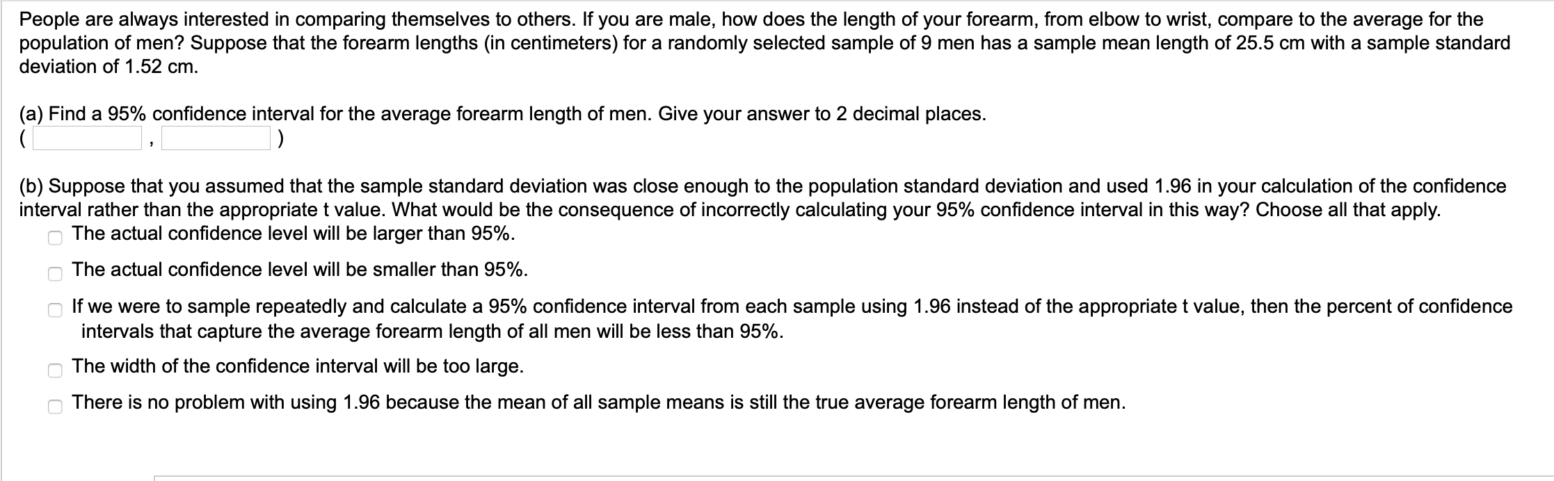 Solved People are always interested in comparing themselves | Chegg.com