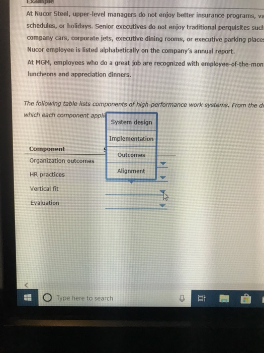 Solved 2. Elements of a high performance work system | Chegg.com