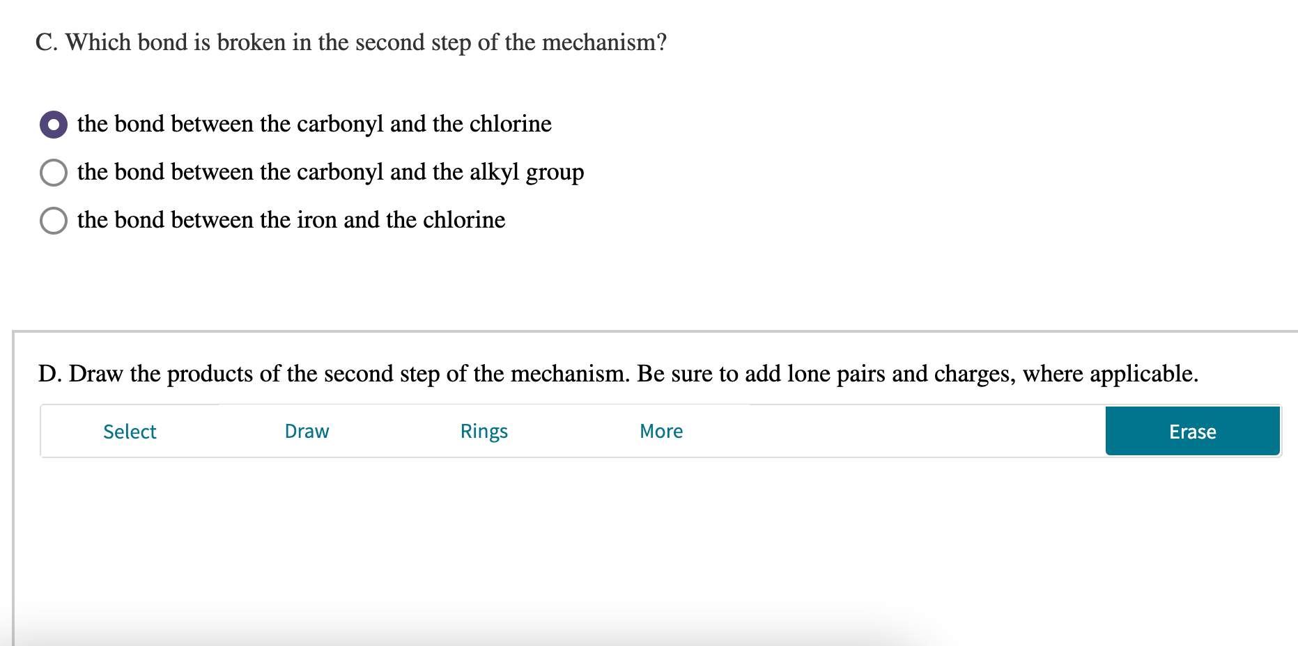 Solved This is one question... Please answer PART D of | Chegg.com
