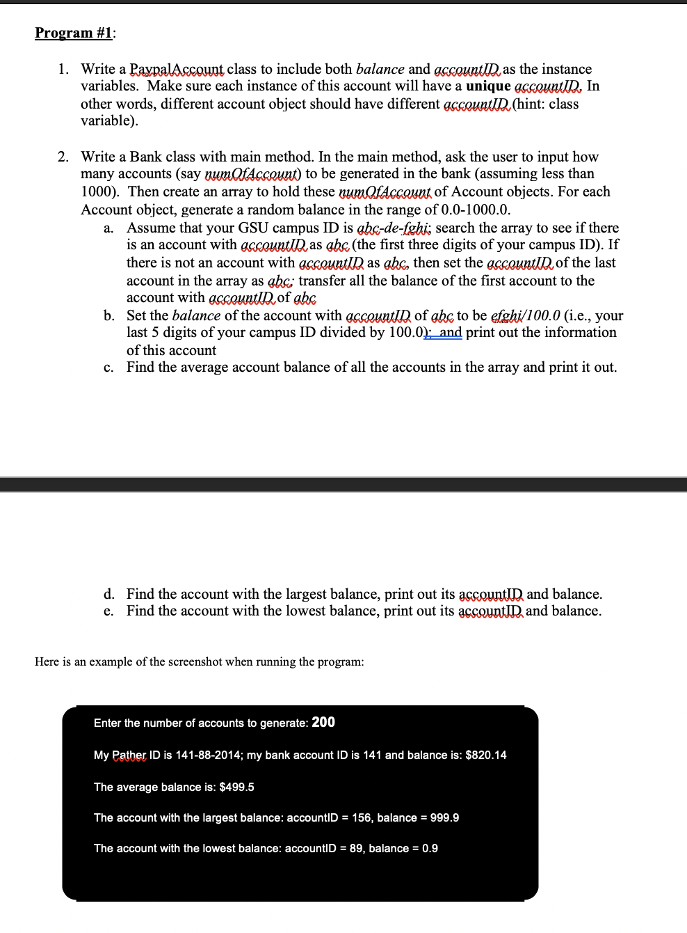 Solved Please comment the important lines in the .java file | Chegg.com