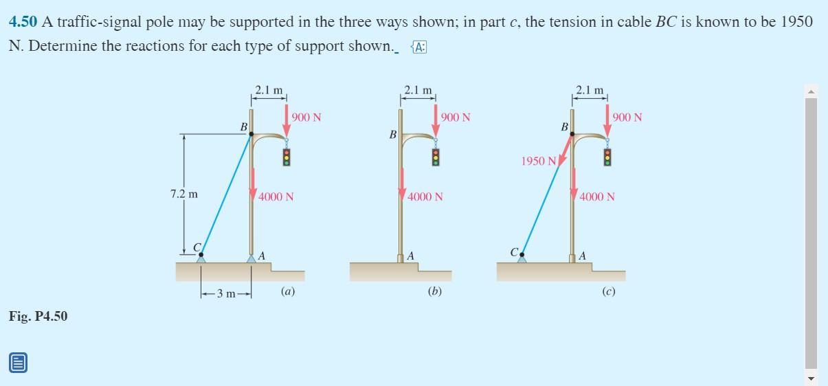 solved-4-50-a-traffic-signal-pole-may-be-supported-in-the-chegg