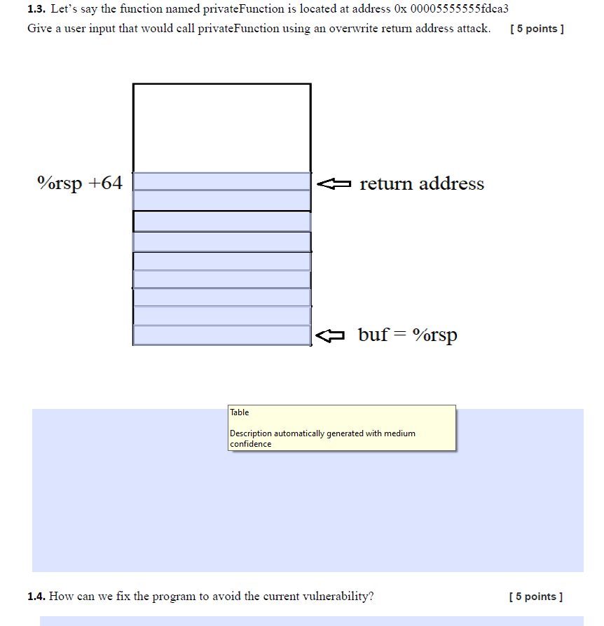 Solved Problem 1 [20 points] Consider the following program: | Chegg.com