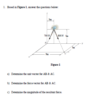Solved 1. Based in Figure 1, answer the questions below: | Chegg.com