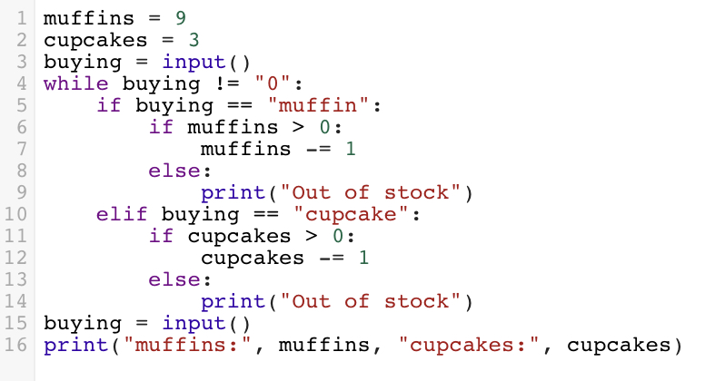 Solved In Python lab!!You work for a bakery that sells two | Chegg.com