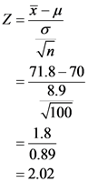 2-х – и 71.8- 70 89 100 1.8 20.89 = 2.02 