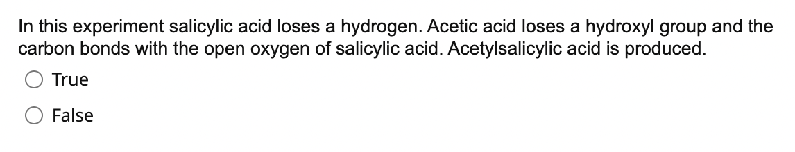 Solved Suppose you perform the Synthesis of Aspirin | Chegg.com