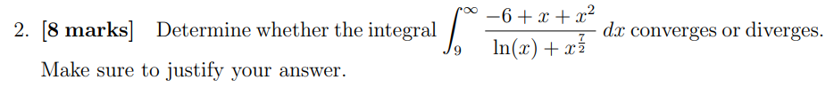 Solved Show me the steps to solve [8 ﻿marks] ﻿Determine | Chegg.com