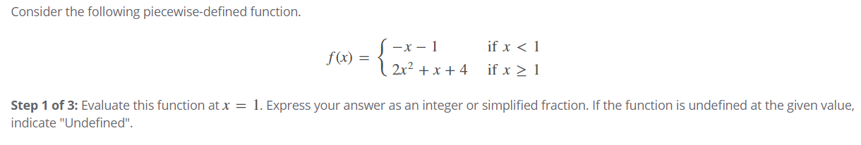 Solved Consider the following piecewise-defined function. if | Chegg.com