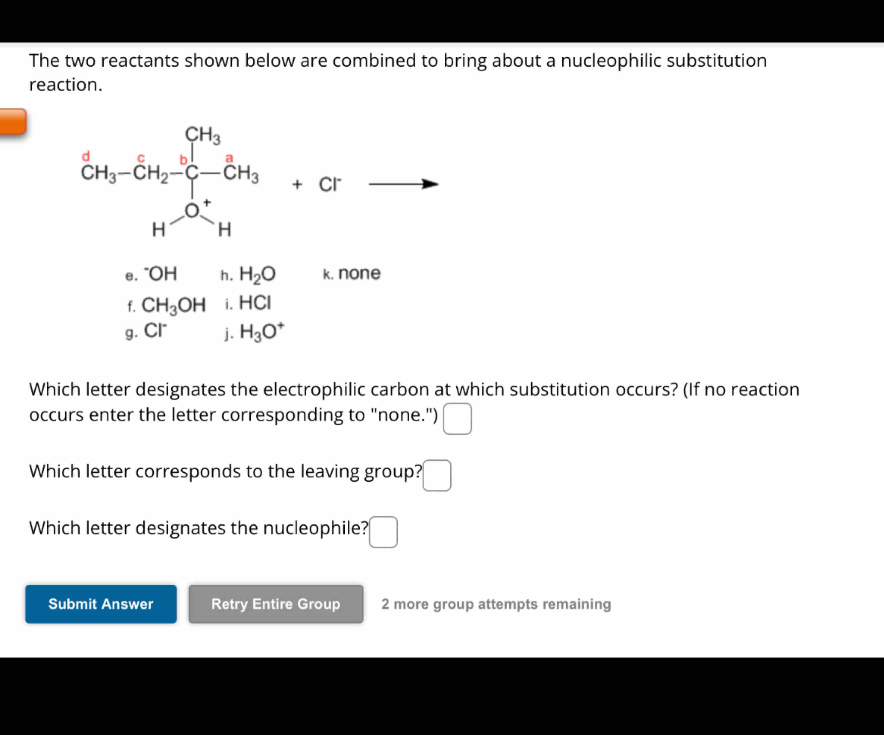 Solved The two reactants shown below are combined to bring | Chegg.com