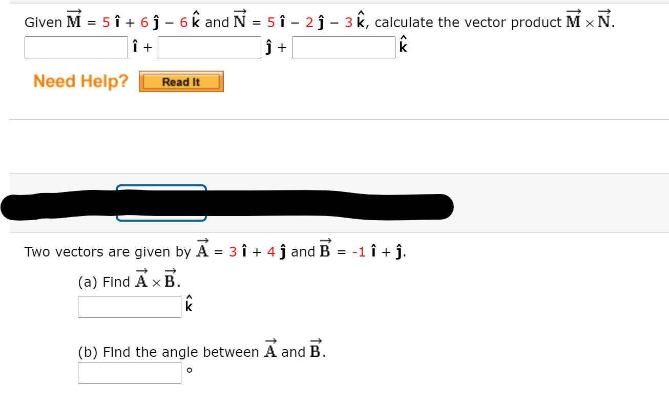 Solved Given M 5 I 6ſ 6n And N 5 I 2ſ 3 Cal Chegg Com