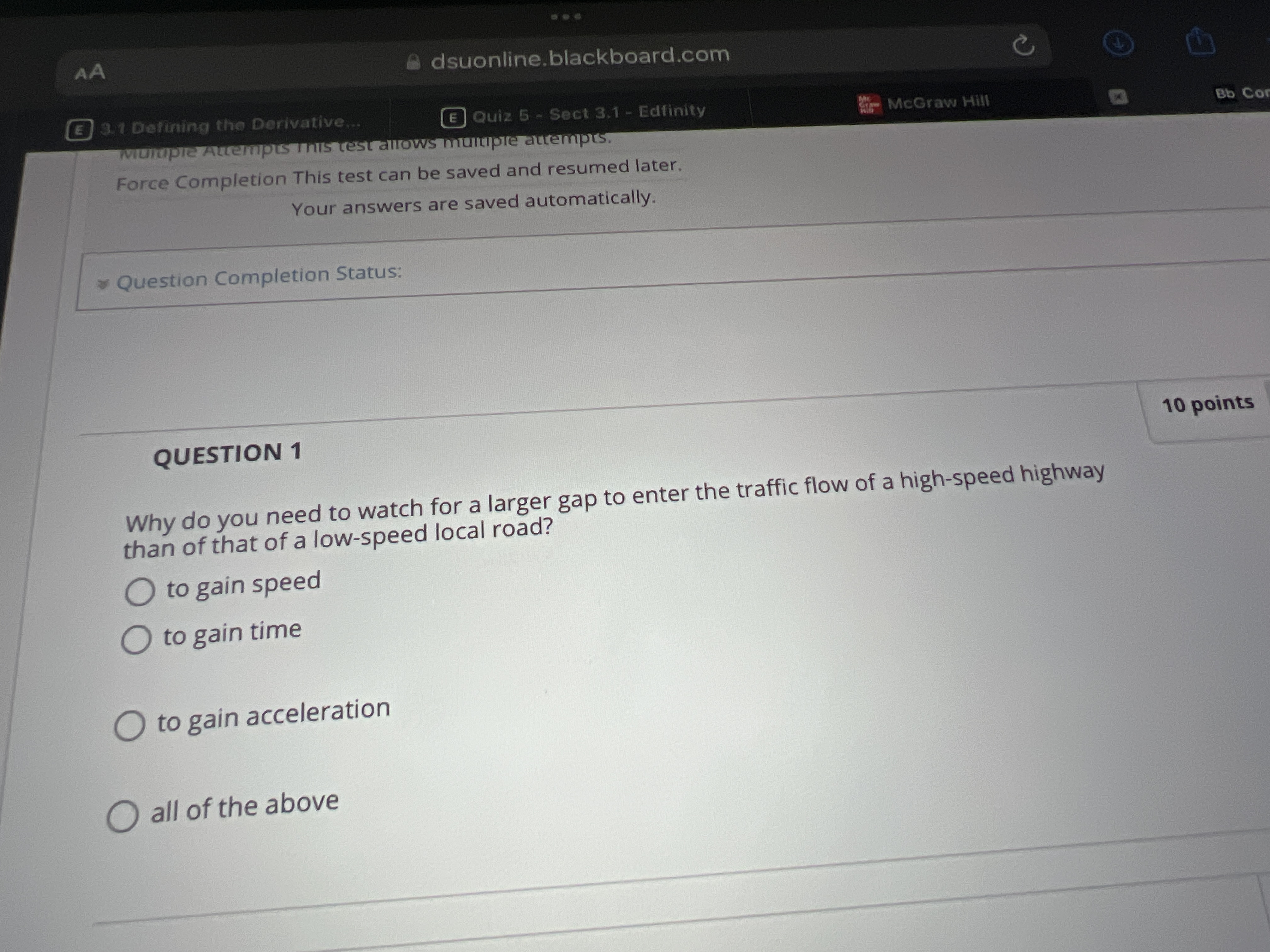 Solved QUESTION 1Why do you need to watch for a larger gap | Chegg.com